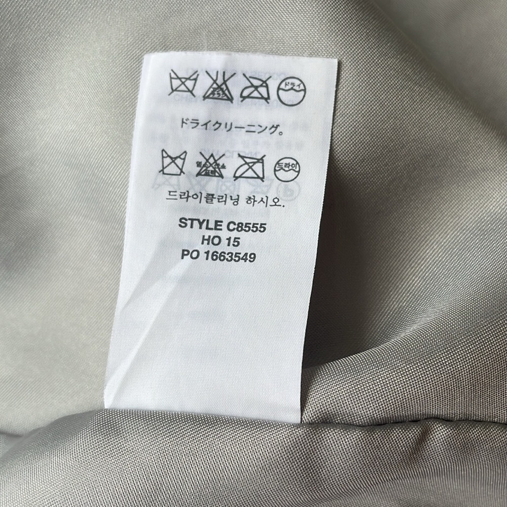 J. Crew Women's Wool Blend Melton Toggle Coat Jacket in Grey - Picture 8 of 8